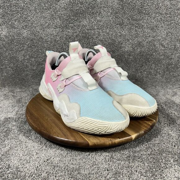 Adidas Trae Young 1 Icee Mens Size 9.5 Cotton Candy Blue Pink Basketball Shoes main image 16